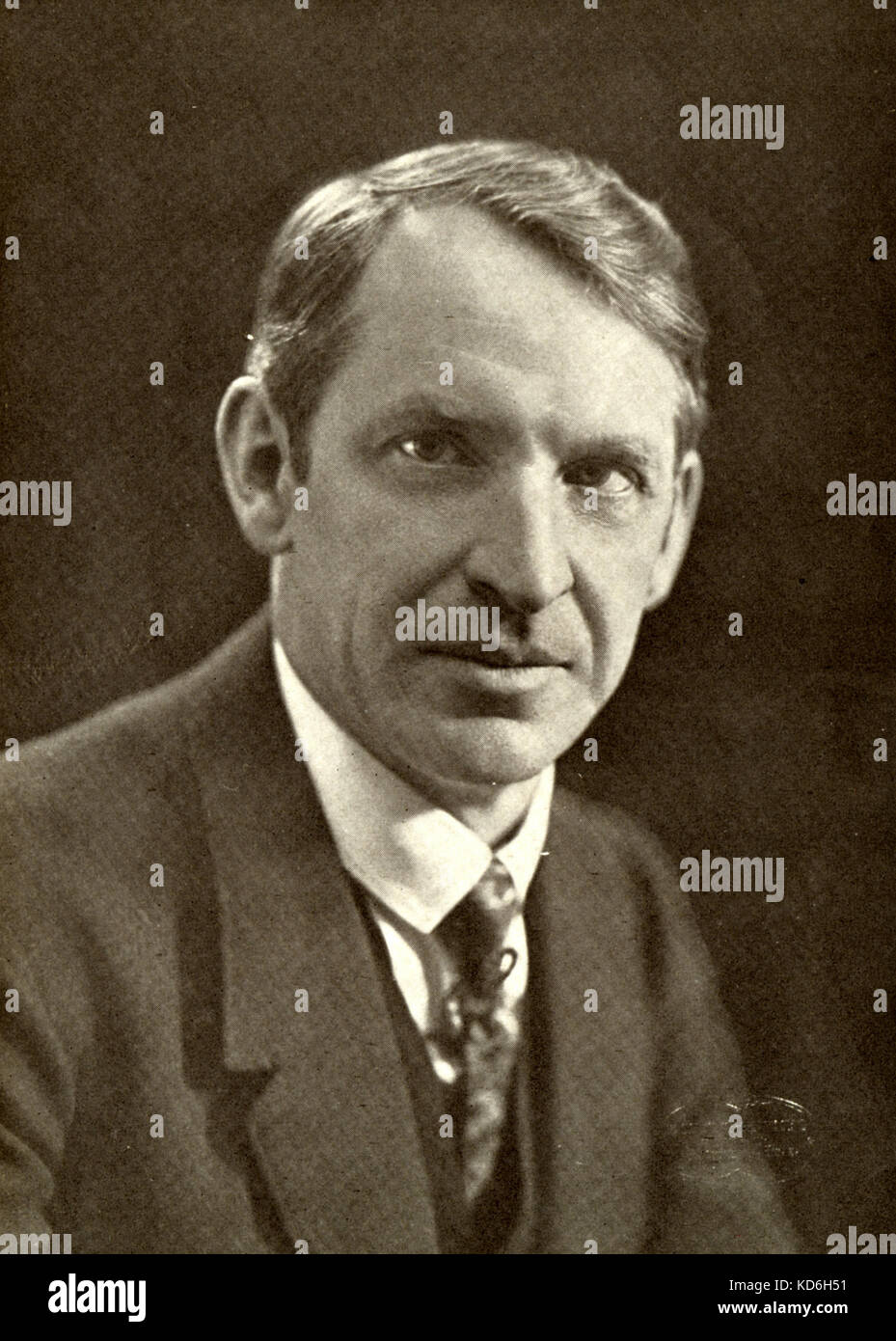 J.M. Gottlieb portrait. Konzipiert für Janaceks Oper "Kata Kabanova'. Set Designer für Prag National Opera. Stockfoto