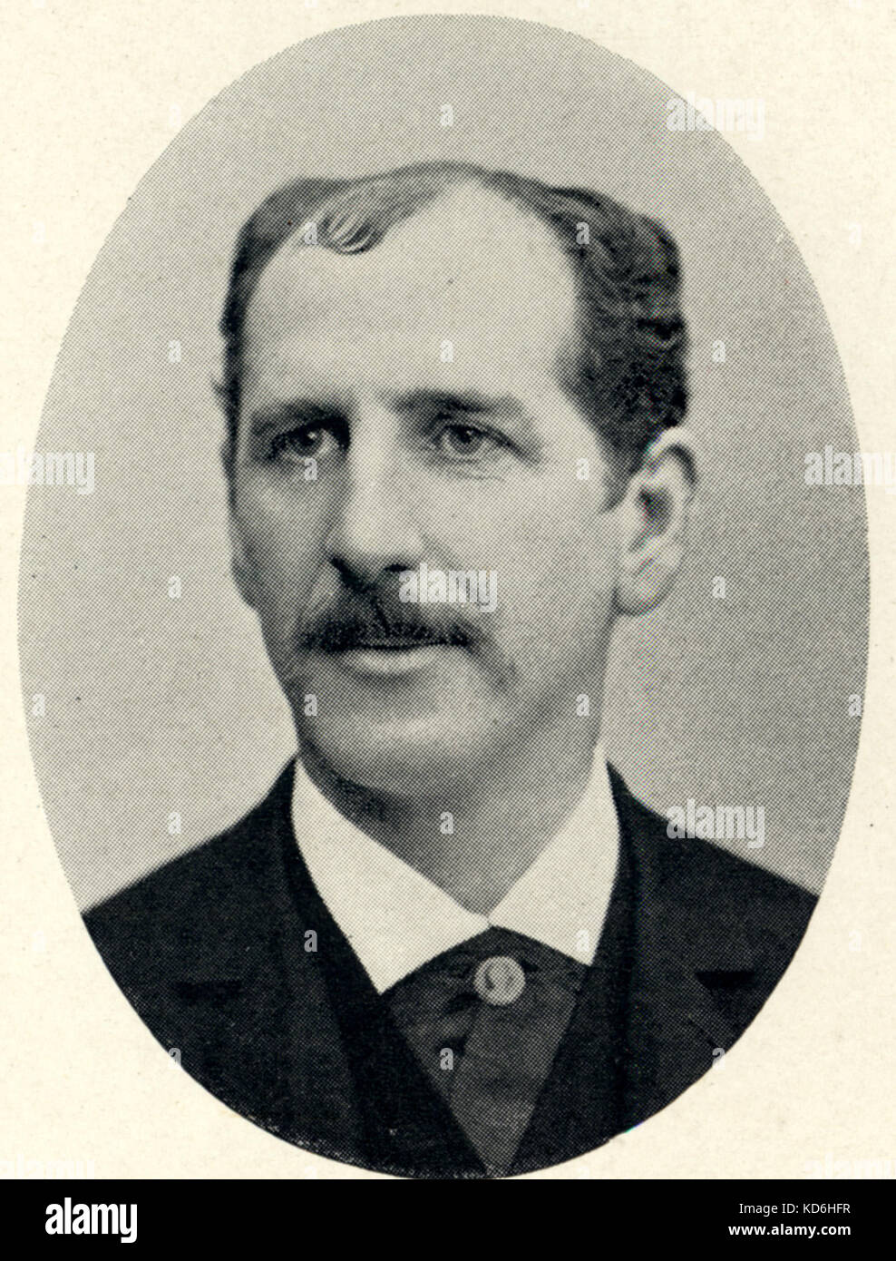 Georges Duval französische Librettist, 1847-1919. Co - schrieb das Libretto der Messager "Les P'tites Michu' (1897) und "véronique" (1898) mit Albert Vanloo. Foto von Benque-Bary. Stockfoto