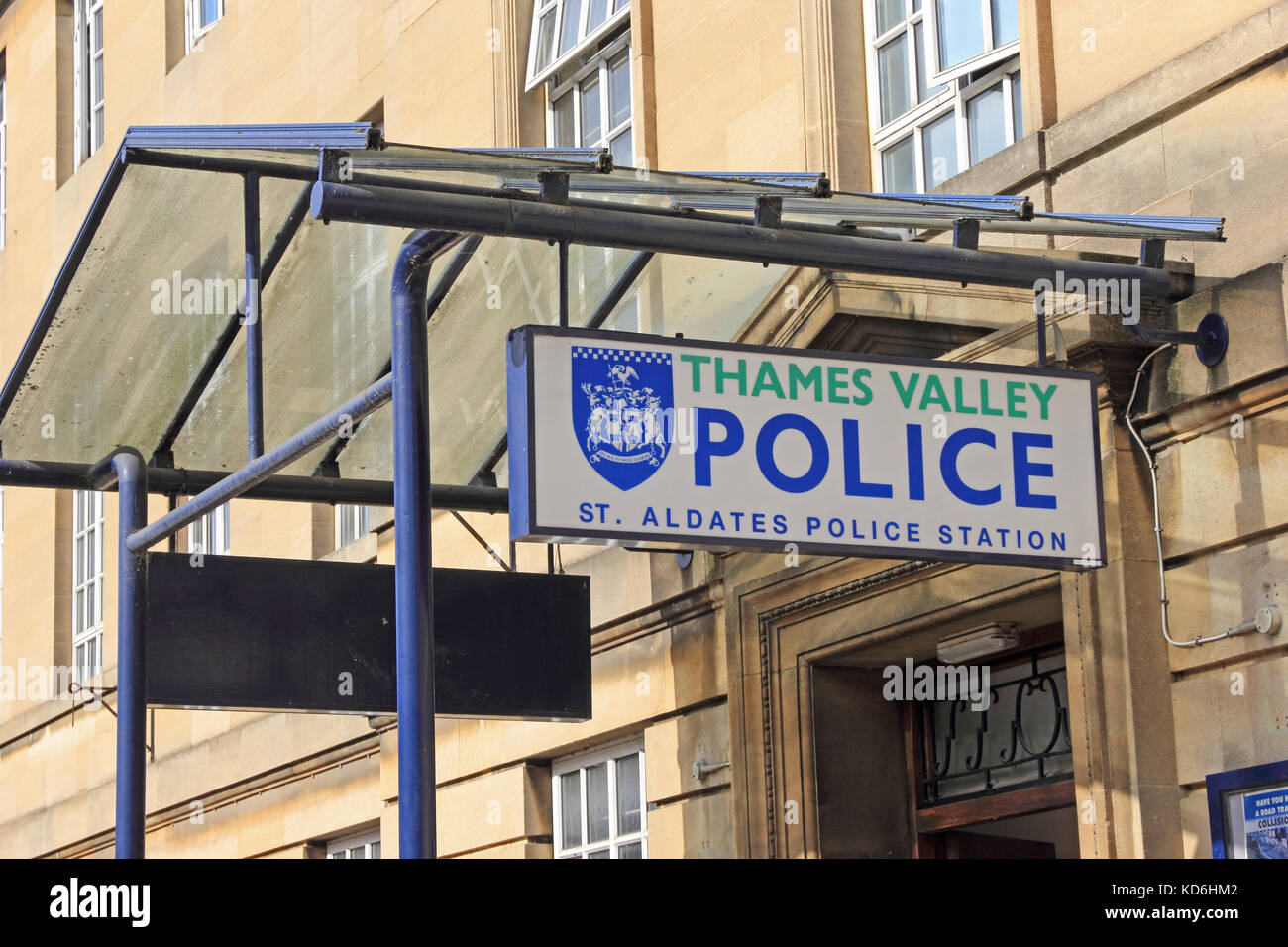 St Aldates Polizeistation melden, Oxford Stockfoto