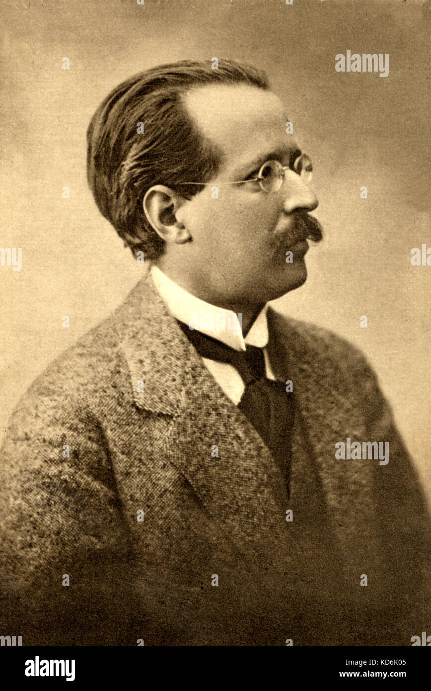 José Vianna da Motta, der portugiesische Pianist, Schüler von Liszt und Hans von Bülow, 1868-1948. Stockfoto