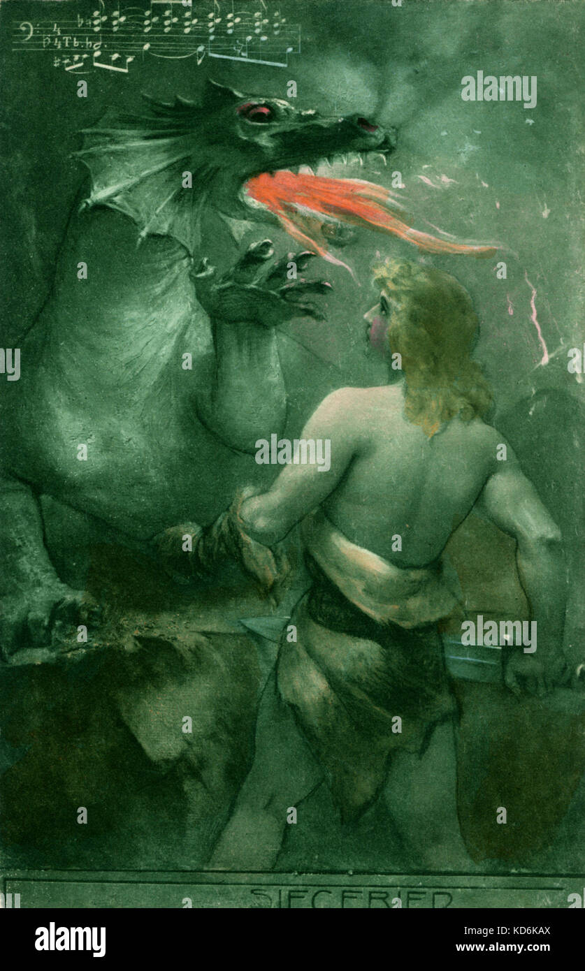 Siegfried und der drache -Fotos und -Bildmaterial in hoher Auflösung