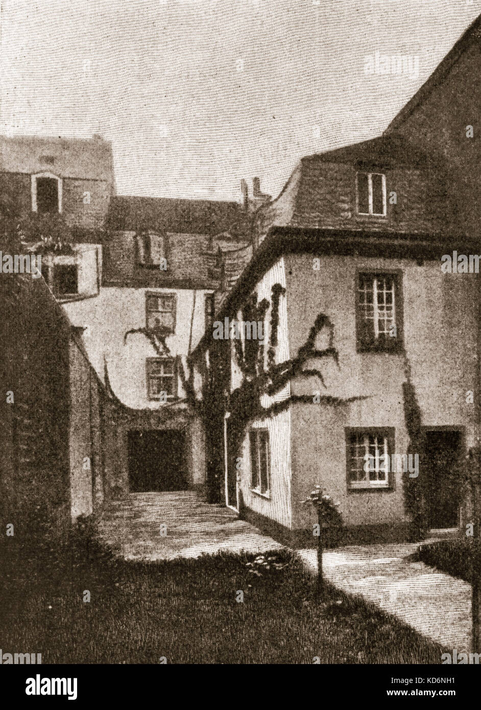 Ludwig van Beethovens Geburtshaus, in der Rheingasse in Bonn, Deutscher Komponist, 17. Dezember 1770 - vom 26. März 1827 Stockfoto