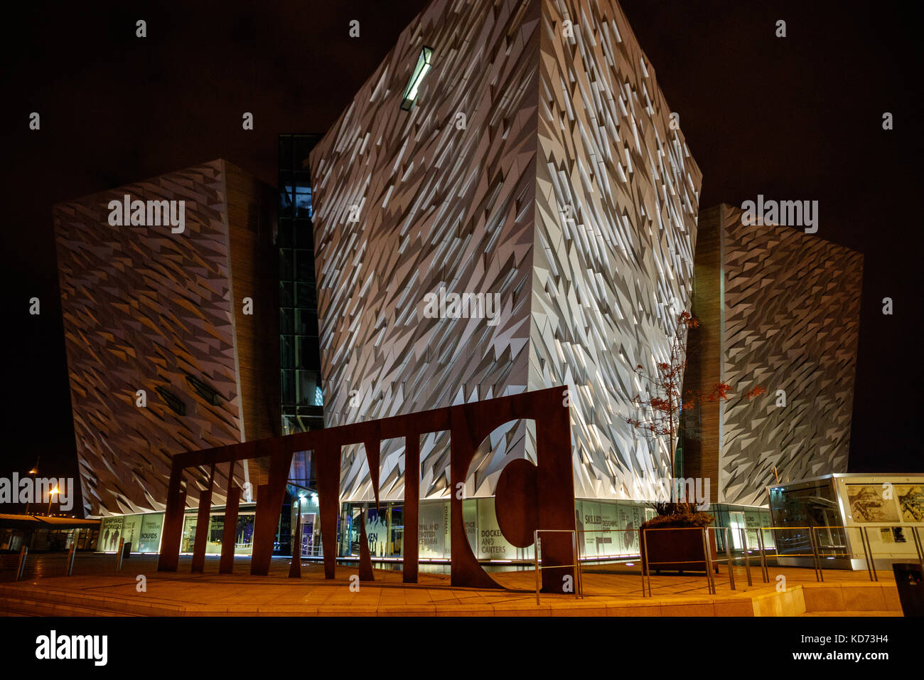 Titanic Hotel Belfast Stockfoto