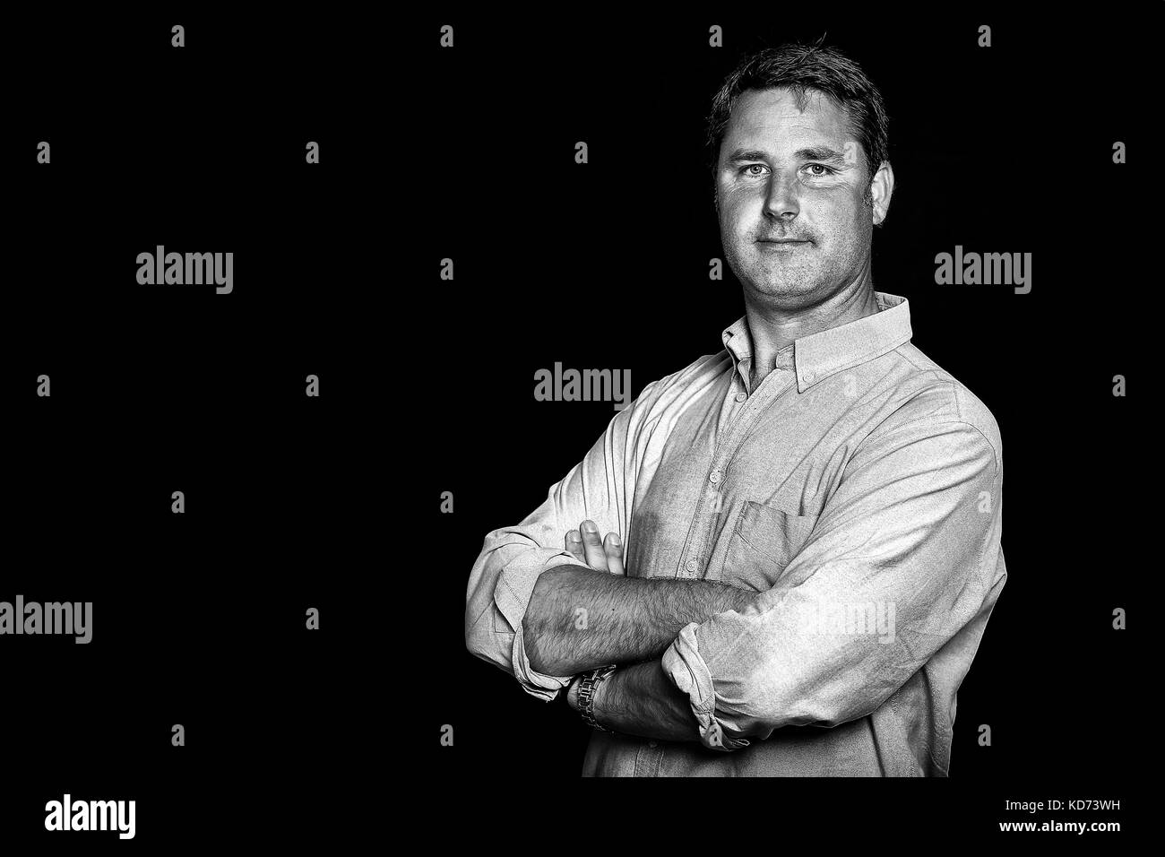 Mike Egerton Fotograf für die Pressevereinigung. Stockfoto