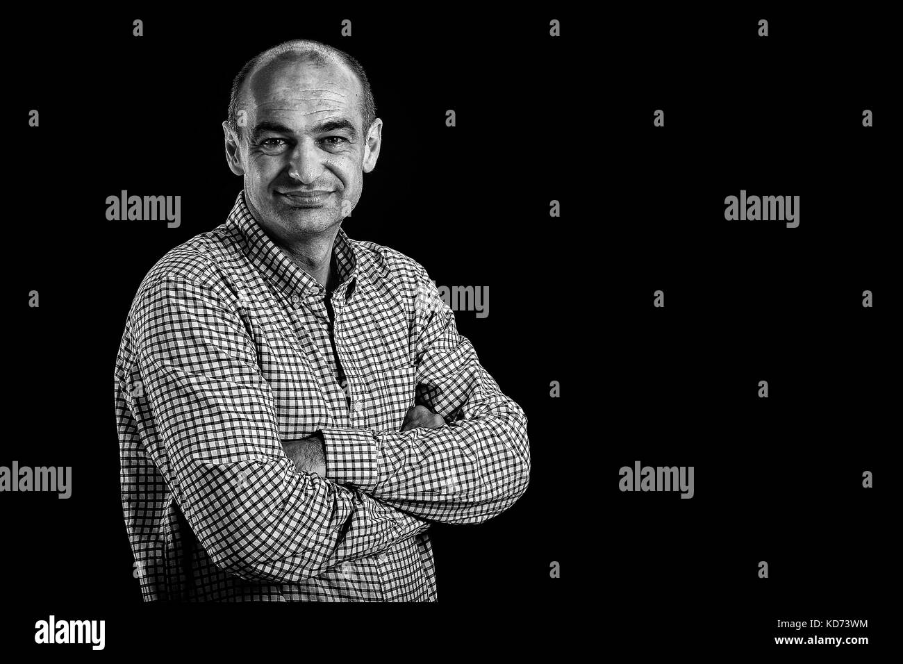 Nick Potts Fotograf für den Presseverband. Stockfoto