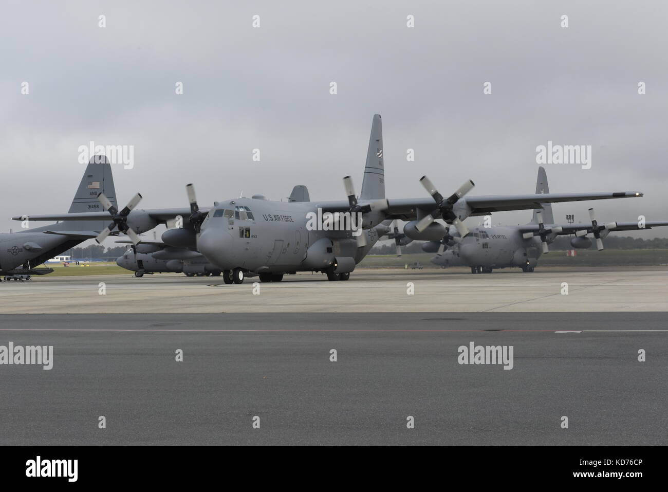 Air National Guard C-130 Hercules Stockfoto