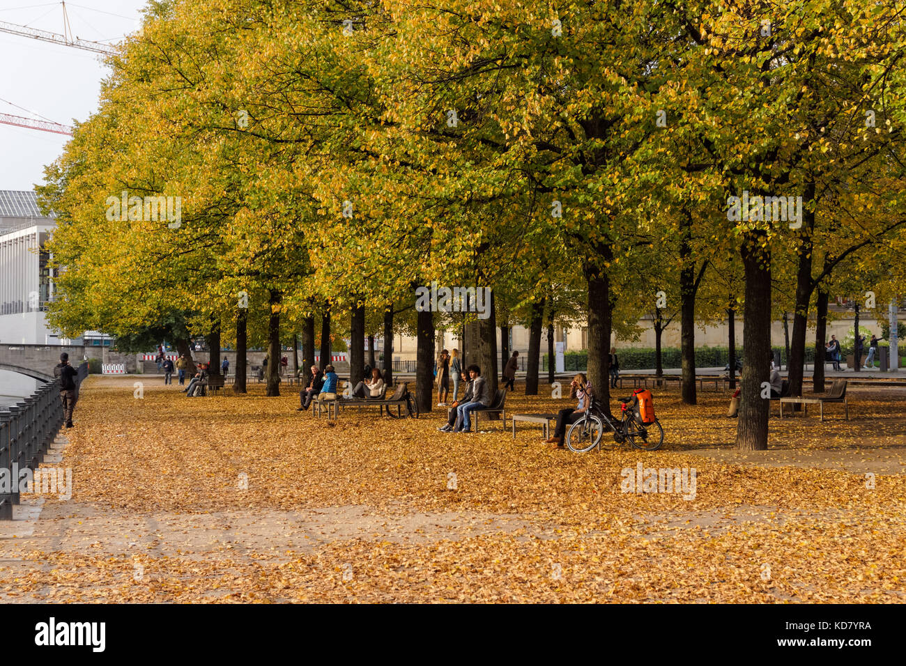 Lustgarten Park in Berlin, Deutschland Stockfoto