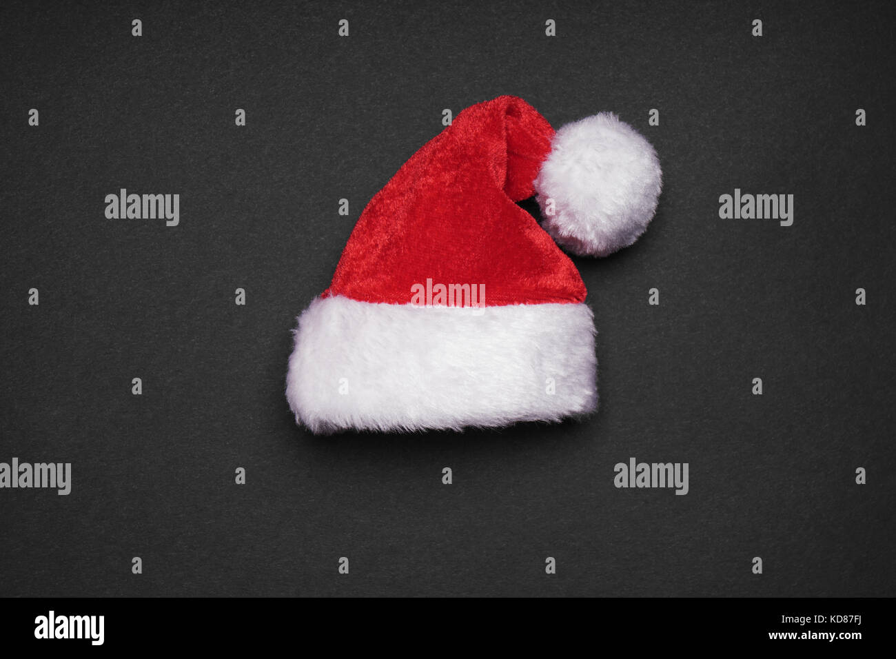 Santa Claus hat Weihnachten Dekoration Stockfoto