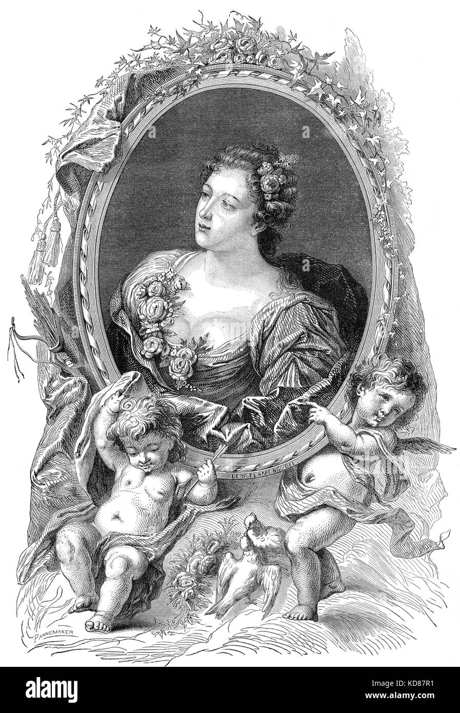 Theophanu C. 955-991, Gemahlin Kaiserin des Heiligen Römischen Reiches Stockfoto