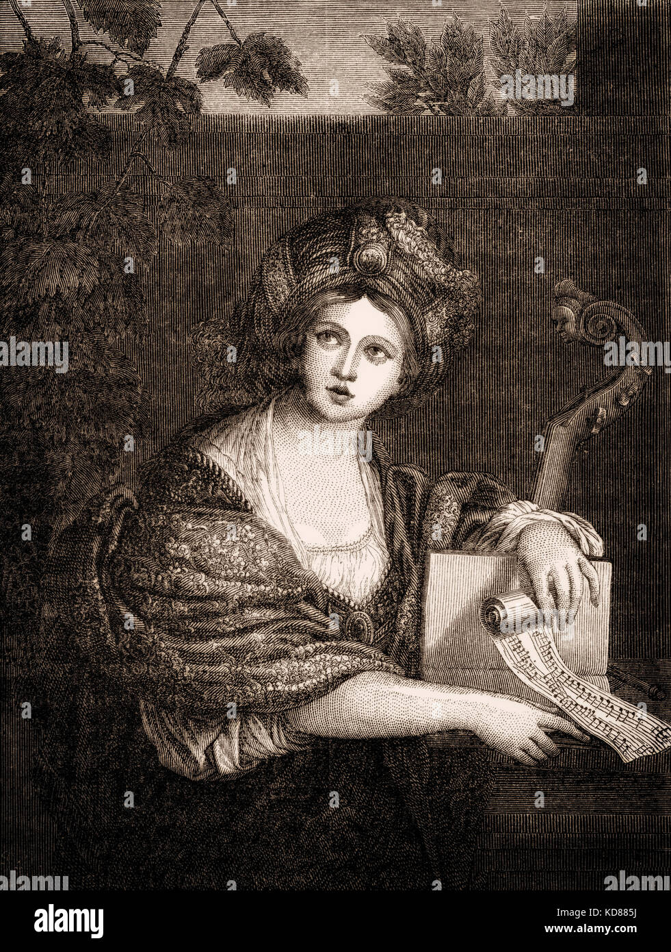 Anna Komnene oder Comnena, 1083-1153, eine byzantinische Prinzessin und Gelehrter Stockfoto