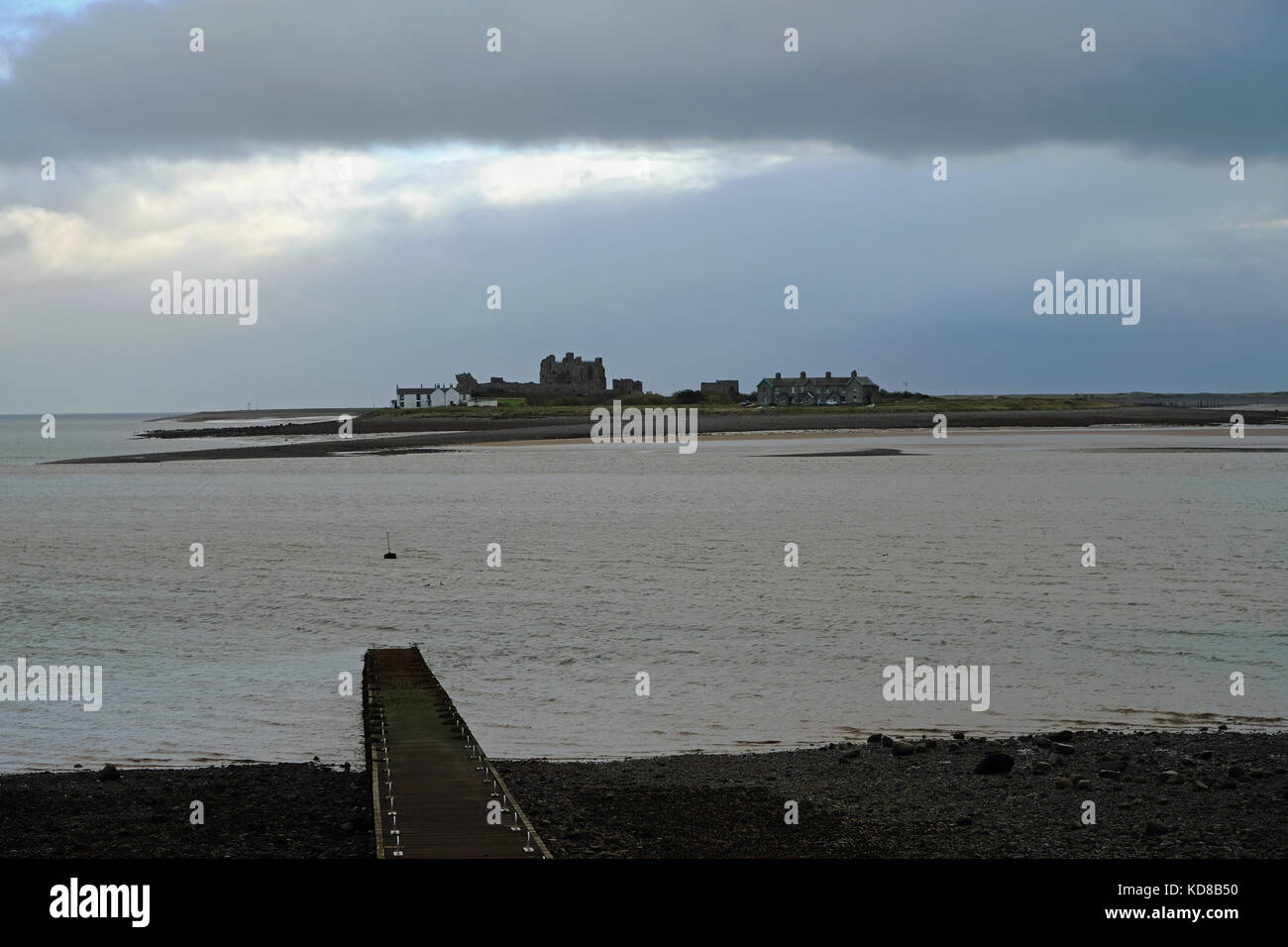 Piel Island in der Nähe von Barrow-in-Furness Cumbria Stockfoto