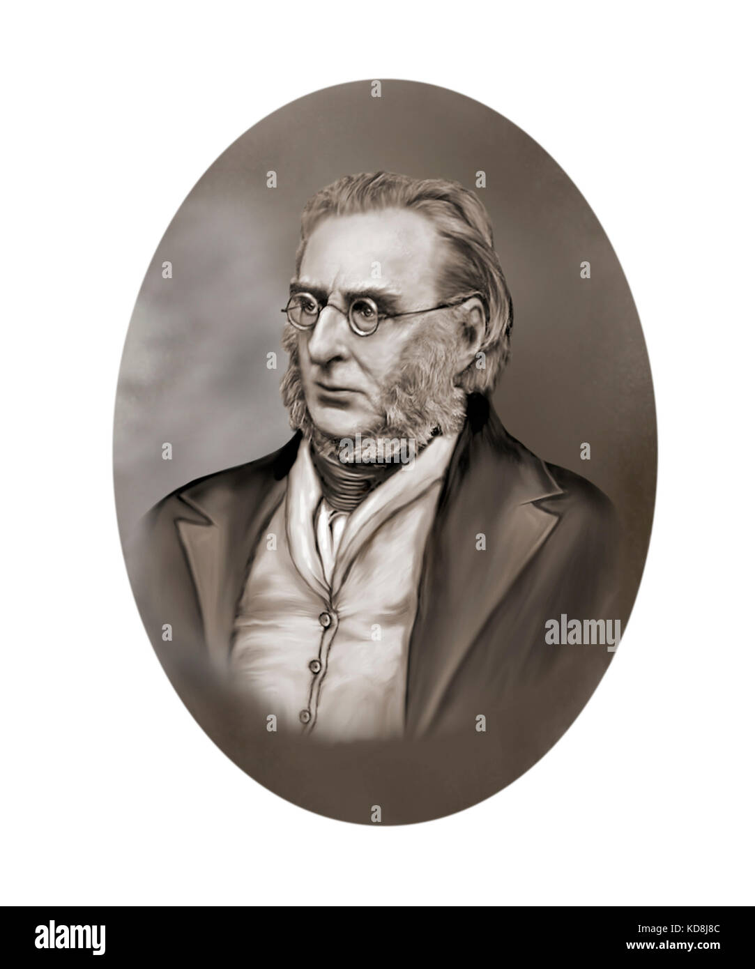 Charles James Napier, 1782-1853, Soldat, der Gouverneur der britischen Empire Stockfoto