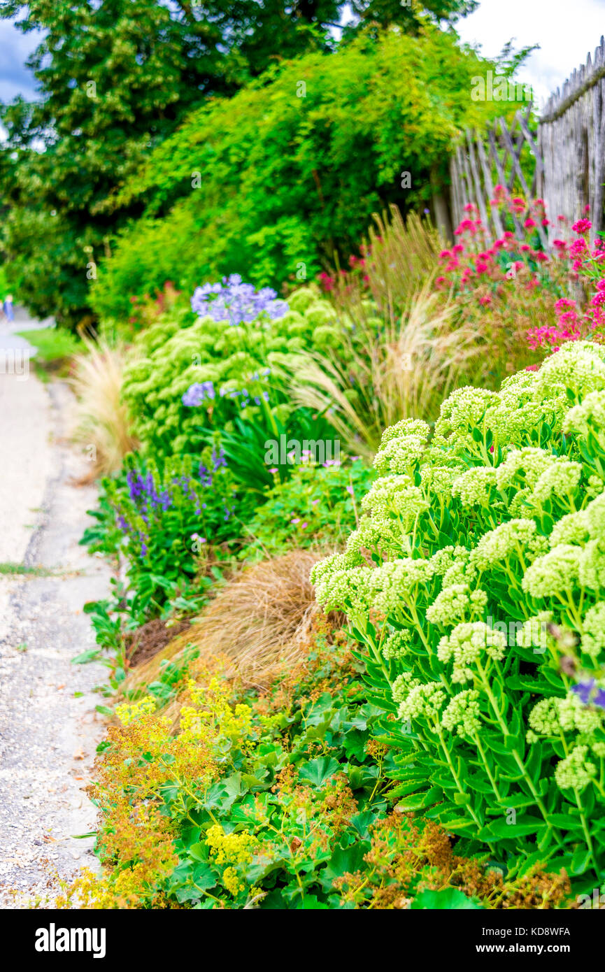 Parc Floral de Paris ist ein öffentlicher Park und Botanischer Garten innerhalb des Bois de Vincennes im 12. arrondissement von Paris, Frankreich Stockfoto