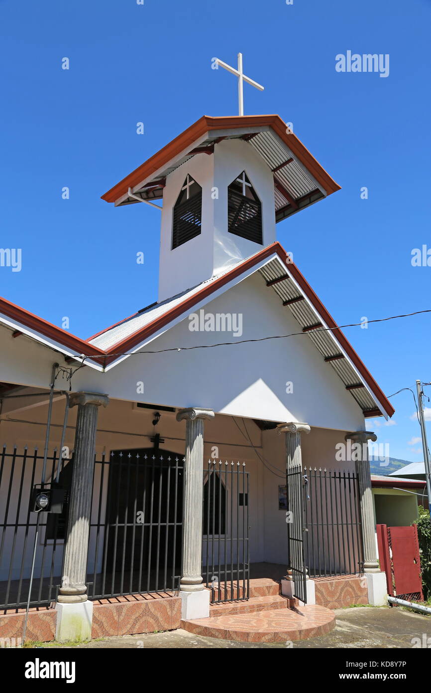 Katholische Kirche, Pilas Dorf, Alajuela Alajuela Provinz, Central