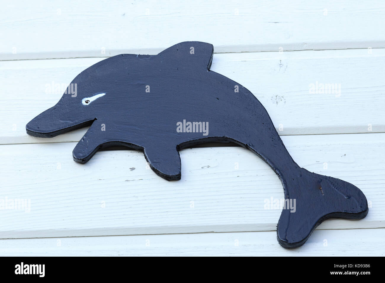 Frankreich, Calvados (50), Cotentin, Cherbourg, cabine de bain de la Plage de La Potinière, détail // Frankreich, Manche, Cotentin, Barneville Cartere Stockfoto