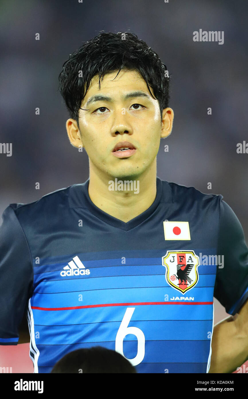 Kanagawa, Japan. Oktober 2017. Wataru Endo (JPN) Fußball/Fußball : Kirin Challenge Cup 2017 Spiel zwischen Japan 3-3 Haiti im Nissan Stadium in Kanagawa, Japan . Quelle: Kenzaburo Matsuoka/AFLO/Alamy Live News Stockfoto