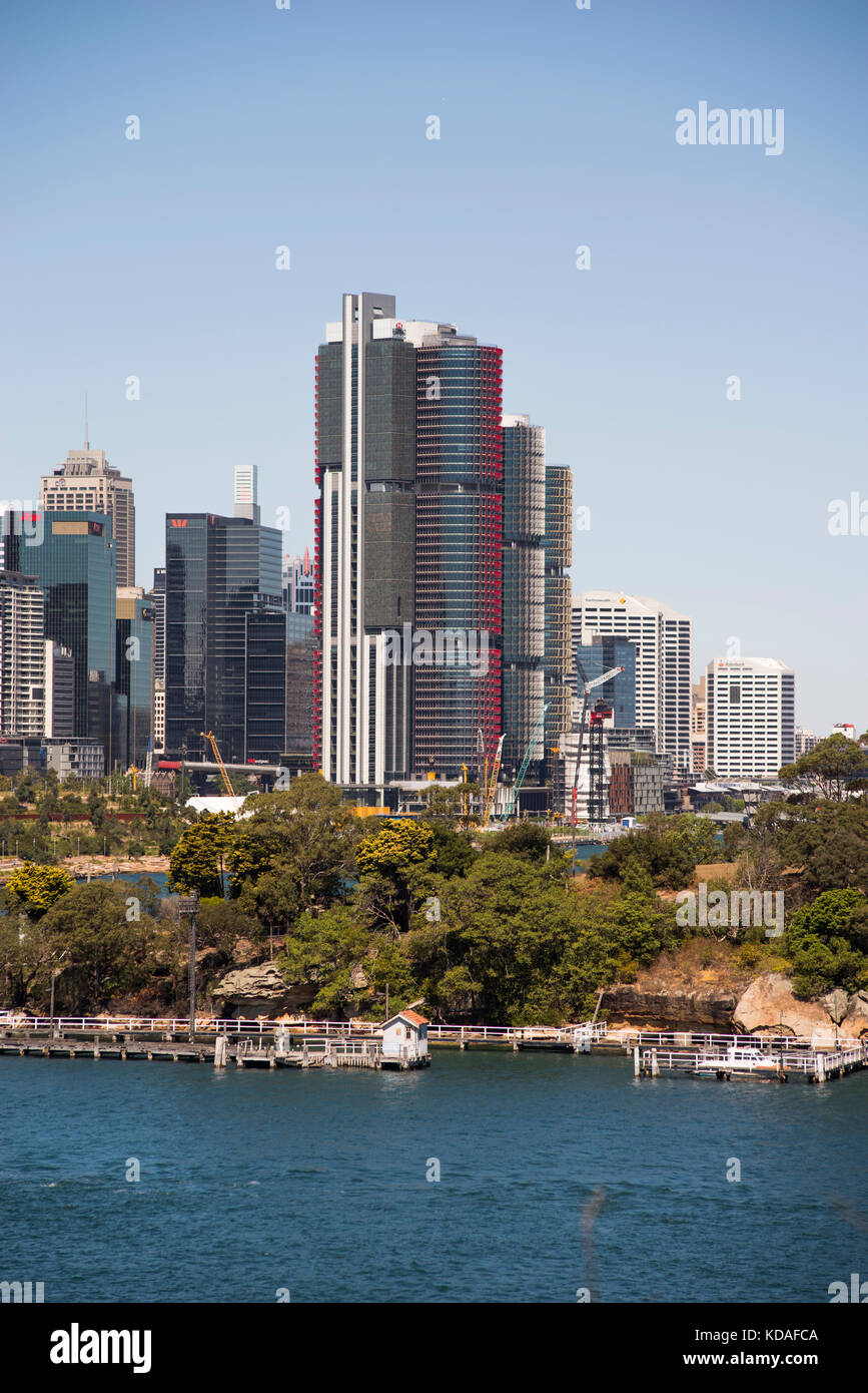 Barangaroo International Towers Sydney Stockfoto