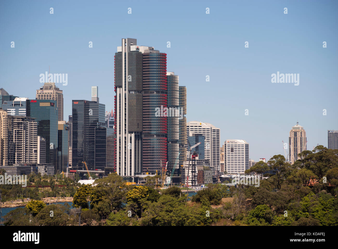 Barangaroo International Towers Sydney Stockfoto