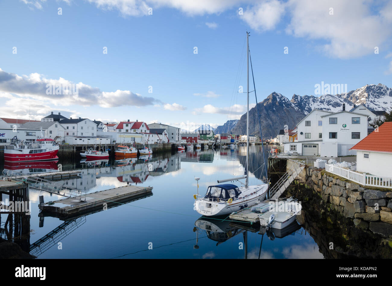Norwegen, Lofoten Stockfoto