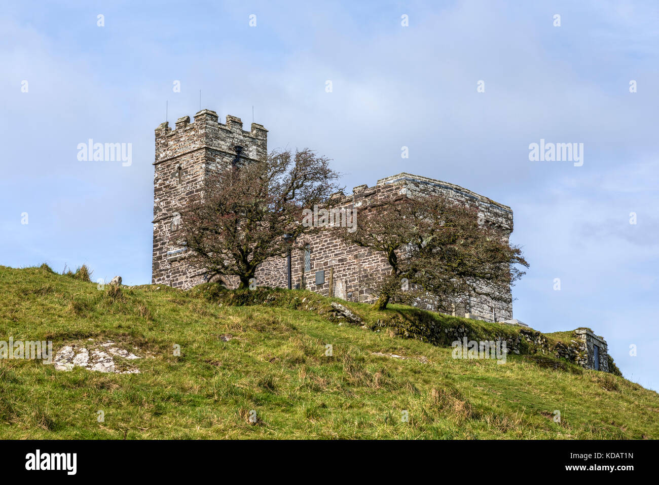 Brentor, Dartmoor, Devon, England, Vereinigtes Königreich Stockfoto
