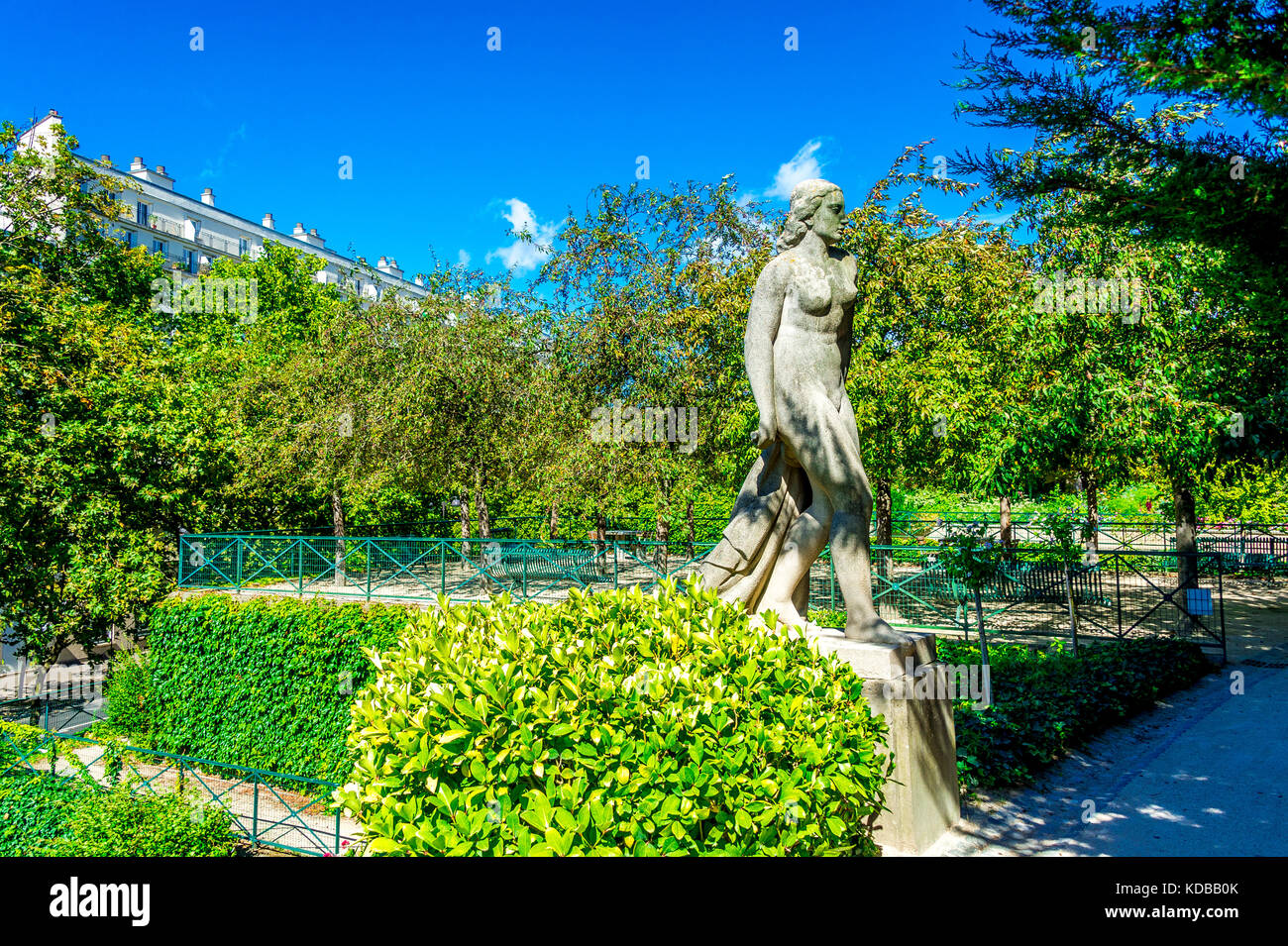 Die Promenade Plantee Walk in Paris, Frankreich Stockfoto