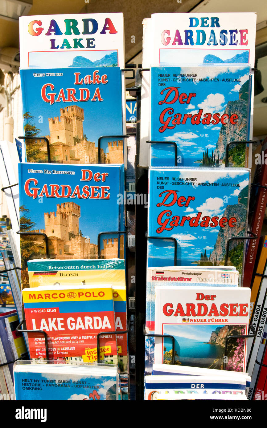 Gadget, Bardolino, Gardasee, Provinz Verona, Italien Stockfoto