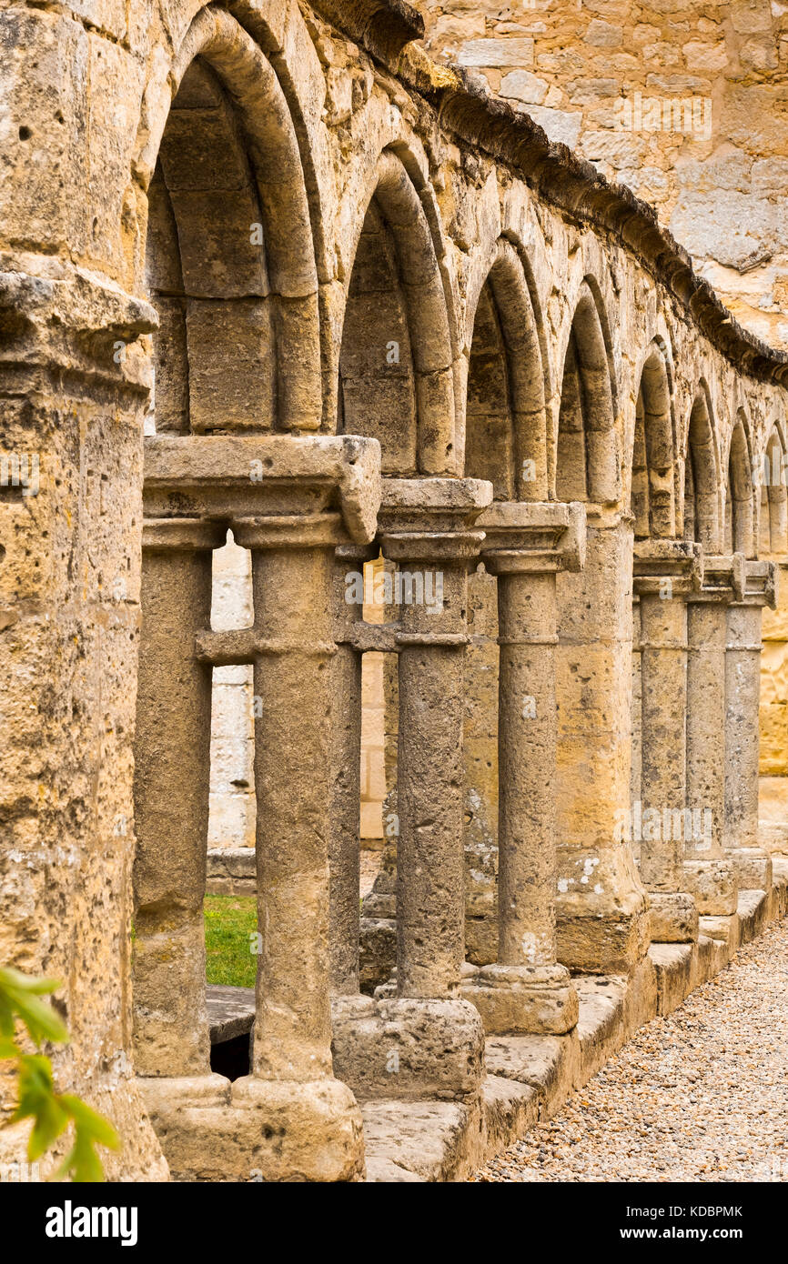 Cordeliers Kloster des Franziskanerklosters, XIV Jahrhundert, Saint-Emilion Bordeaux Weinregion. Aquitaine Region, Departement Gironde. Frankreich Europa Stockfoto