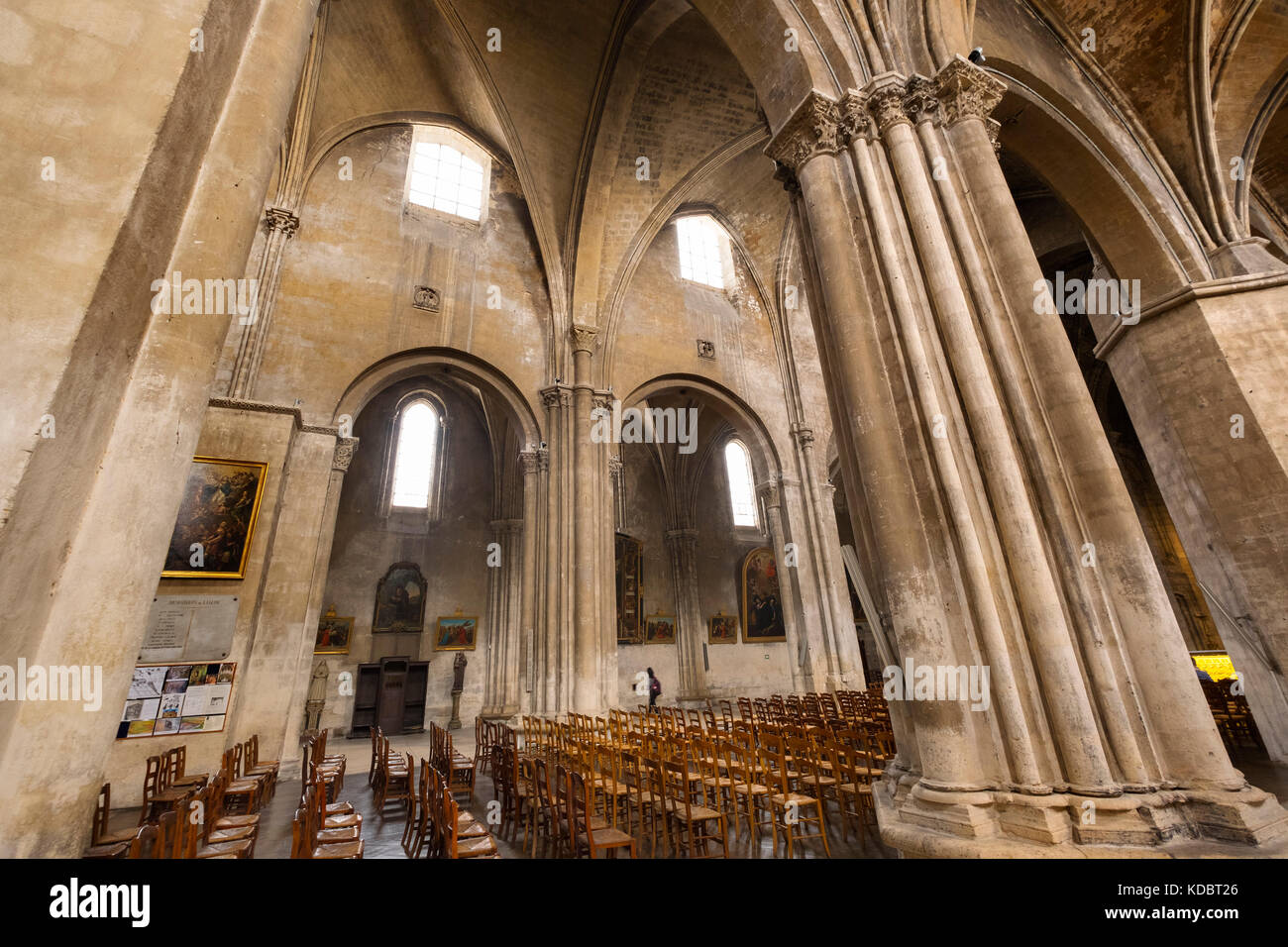 Kirche Sainte Croix, Bordeaux. Region Aquitaine, Departamento Gironde. Frankreich, Europa Stockfoto