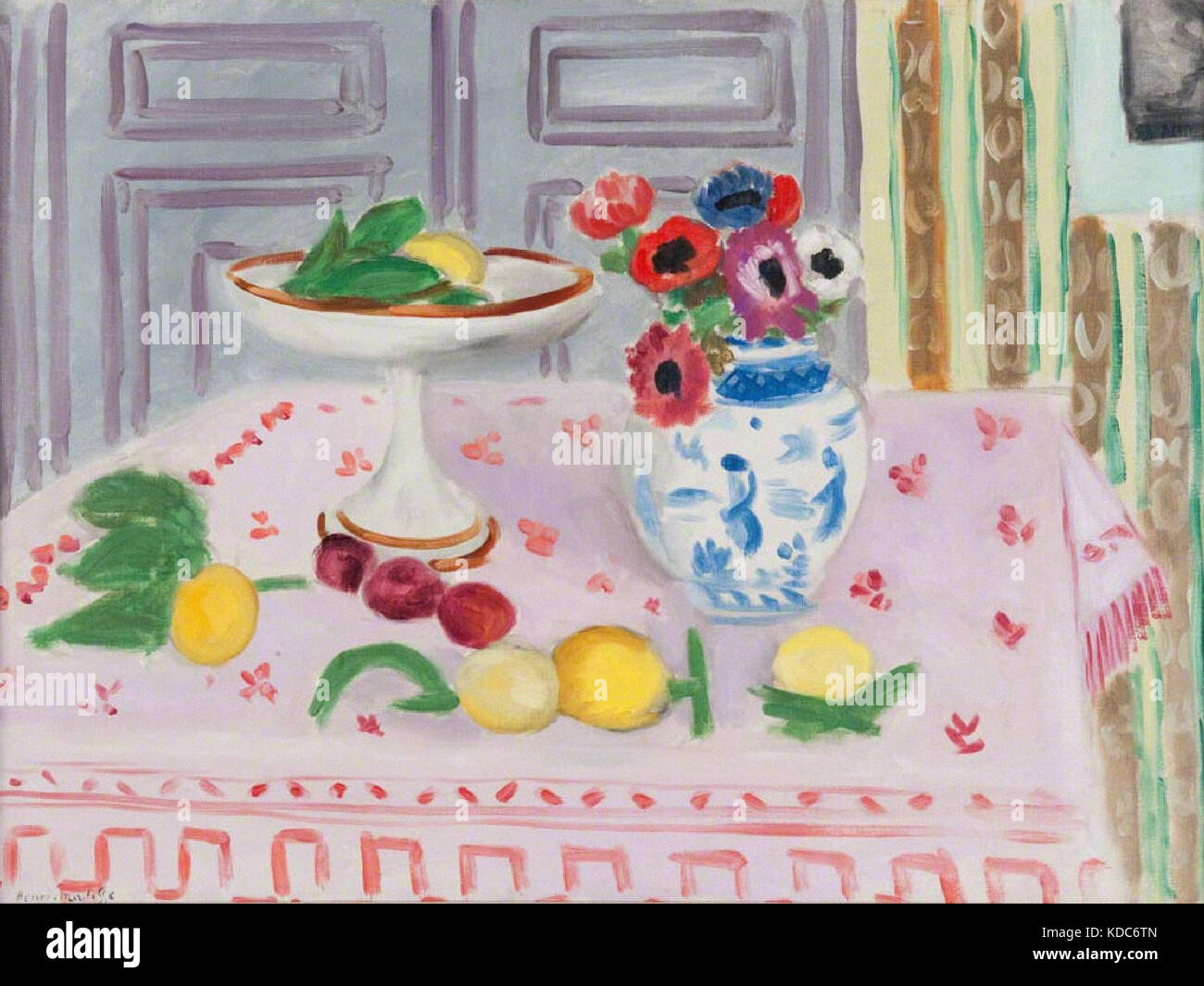 La nappe Rose Matisse, Henri 1924-25 Stockfoto