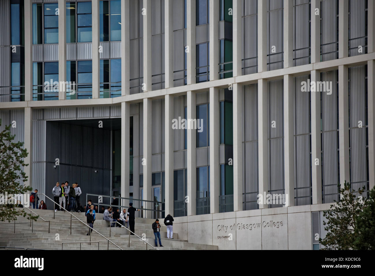 Glasgow, Schottland, Vereinigtes Königreich der Campus des City of Glasgow College New City ist für den Stirling Prize des Royal Institute of British Architects (RIBA) nominiert Stockfoto