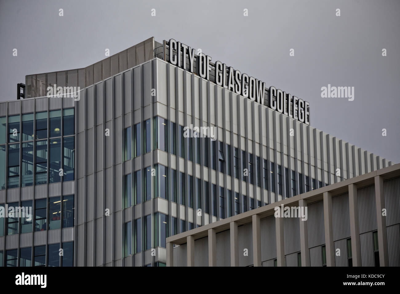 Glasgow, Schottland, Großbritannien der Stadt Glasgow College neue Stadt Campus für das Königliche Institut für britischen Architekten (Riba) Stirling Prize nominiert Stockfoto