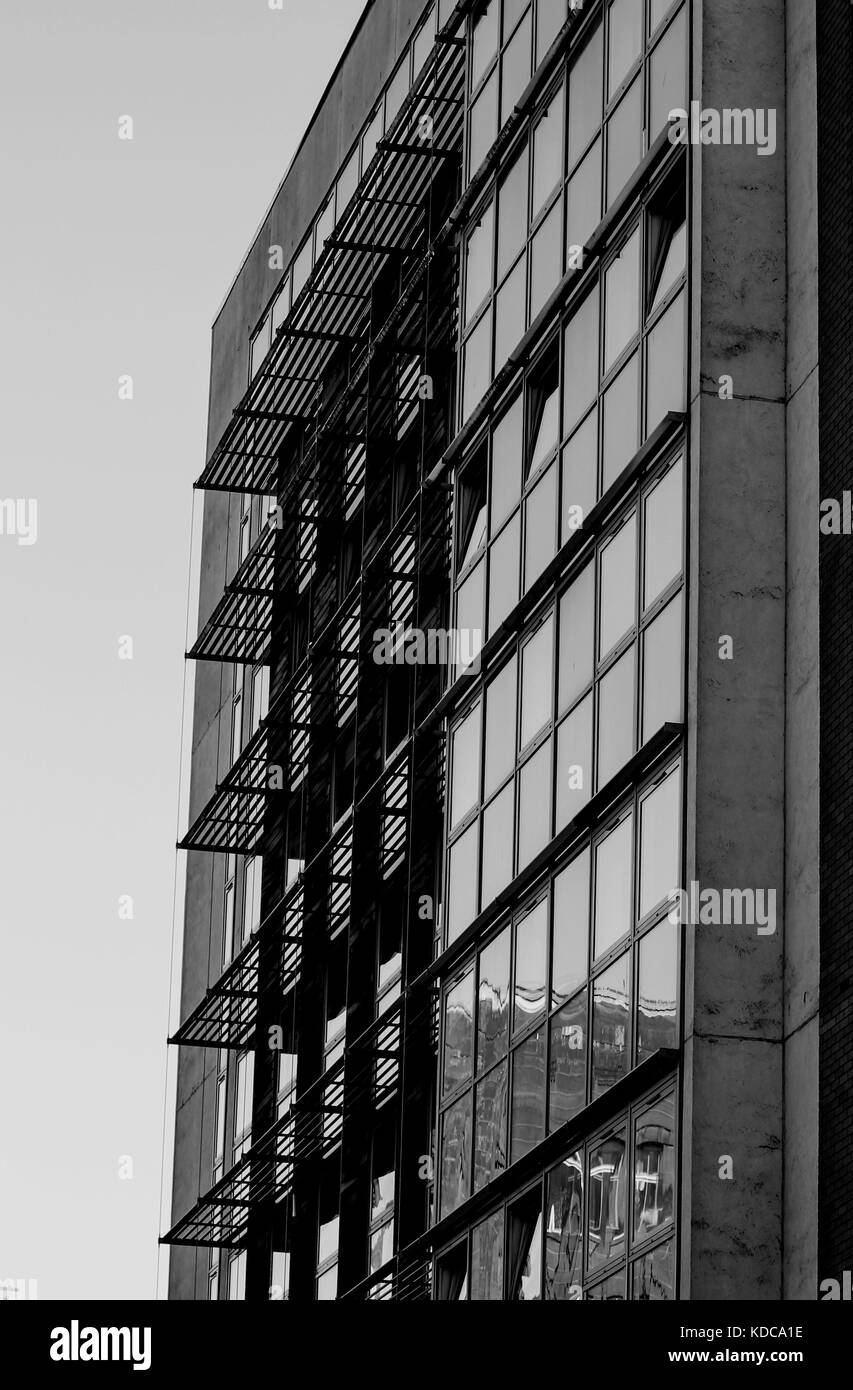 Glasgow Reflexionen Stockfoto
