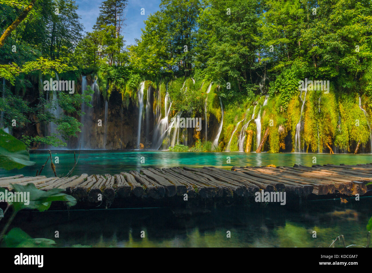 Plitvicer Seen, Nationalpark, Kroatien Stockfoto