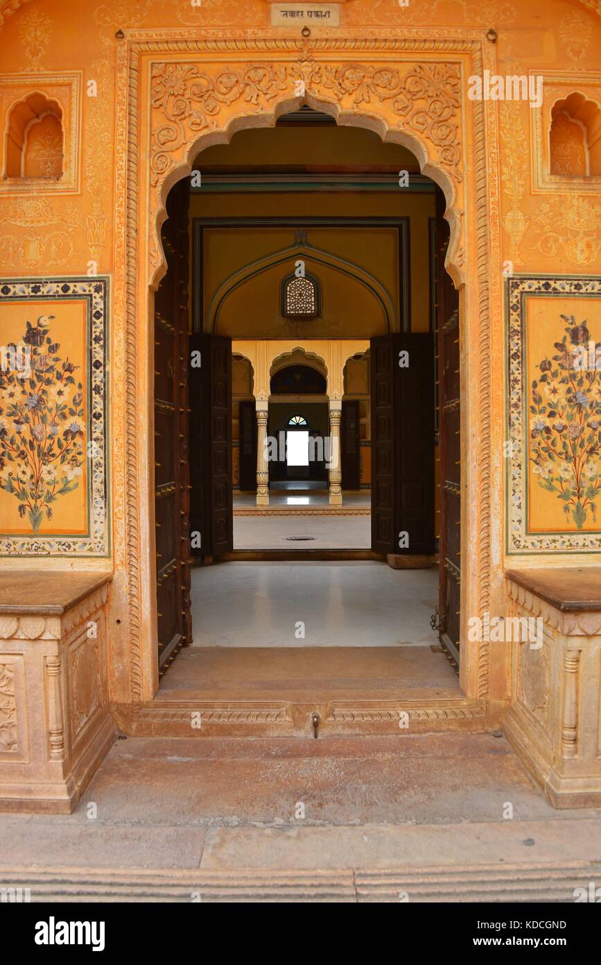 Amer Fort in Jaipur, Rajasthan Stockfoto