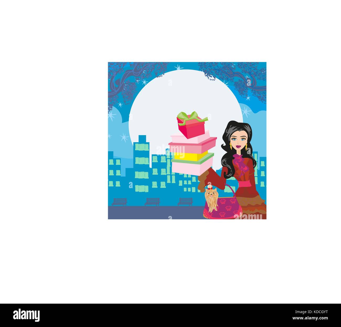 Nacht verkauf Abbildung: Stock Vektor