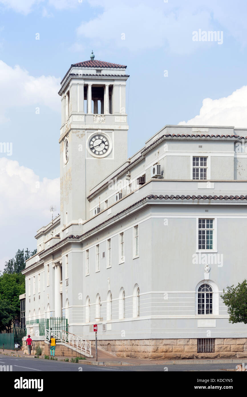 Das Alte Rathaus (Ministerium für Gesundheit), Kingsway Avenue, Brakpan, East Rand, größere Johannesberg, Provinz Gauteng, Südafrika Stockfoto