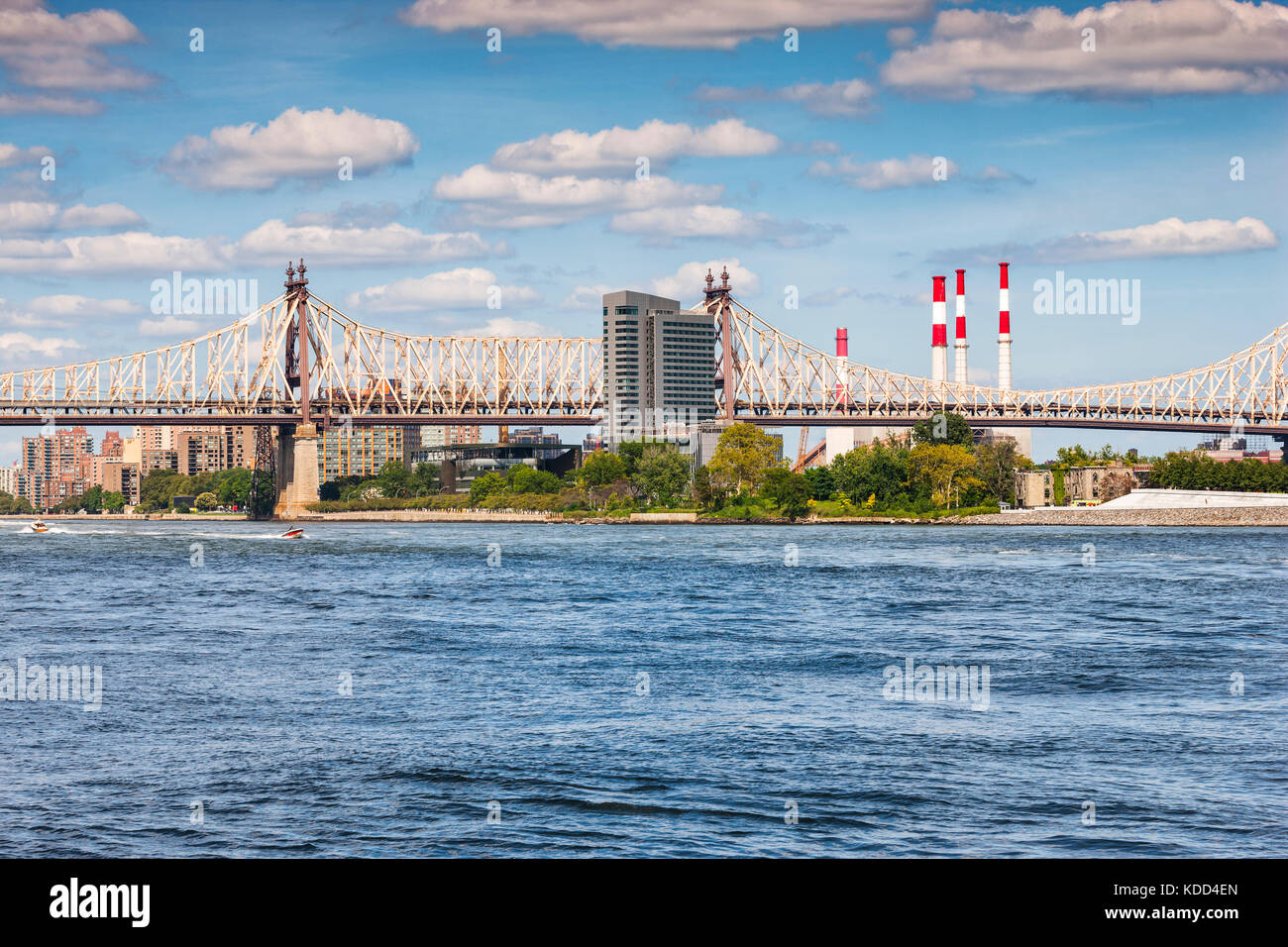 Queensboro Bridge, East River, New York City Stockfoto