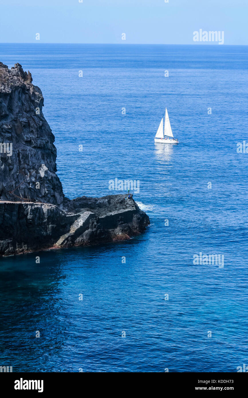 São Jorge Kai Stockfoto