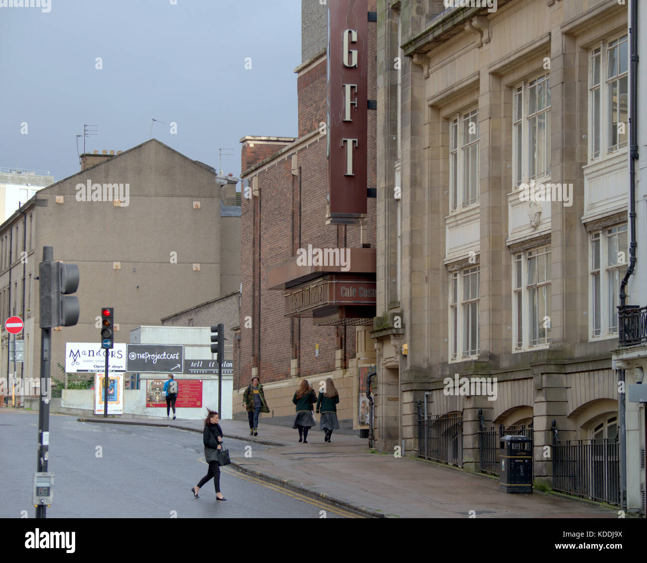Rose Street, Glasgow, Glasgow Film Theatre gft Stockfoto