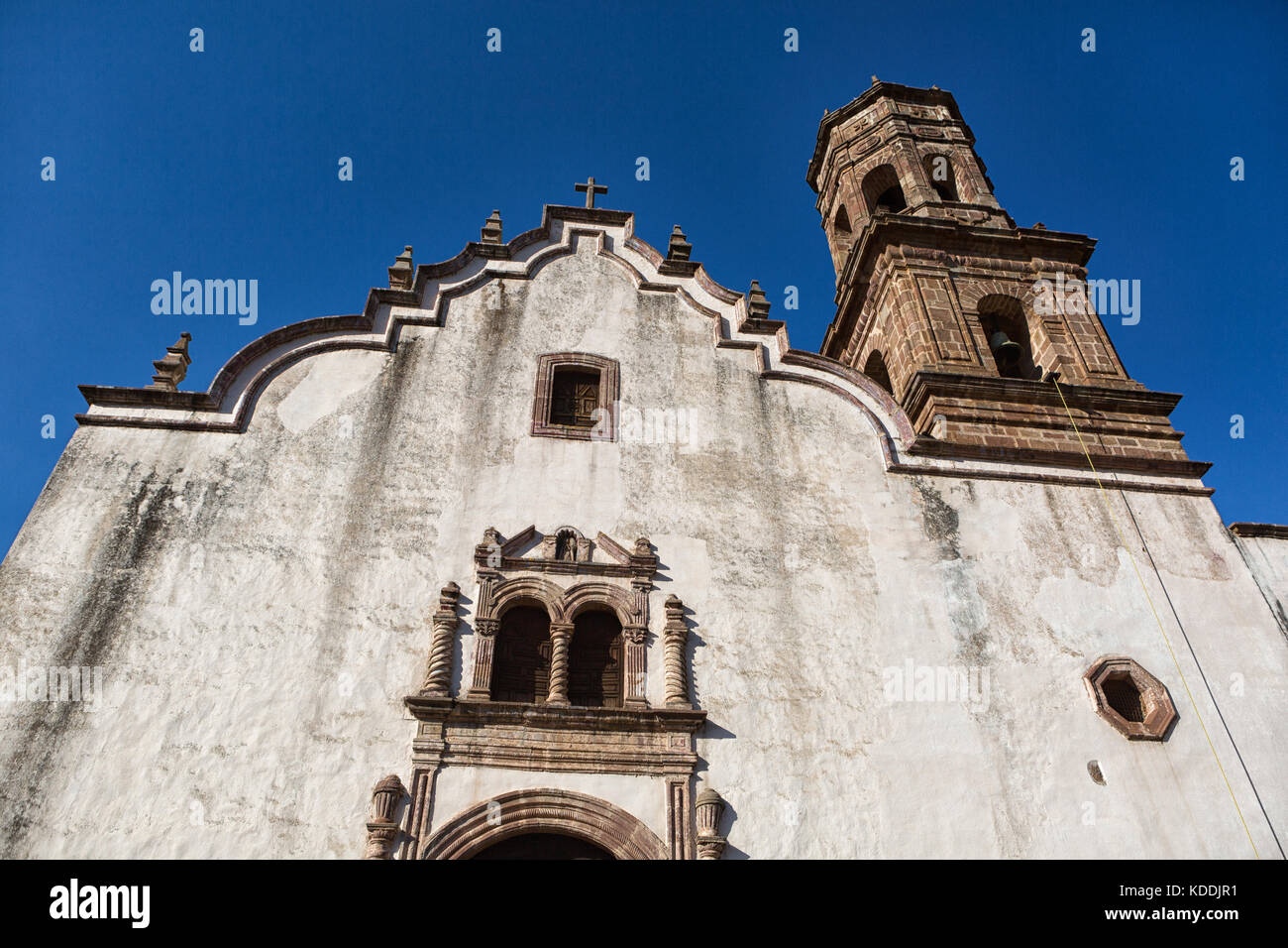 Die San Francisco Kloster in tzintzuntzan Mexiko Stockfoto