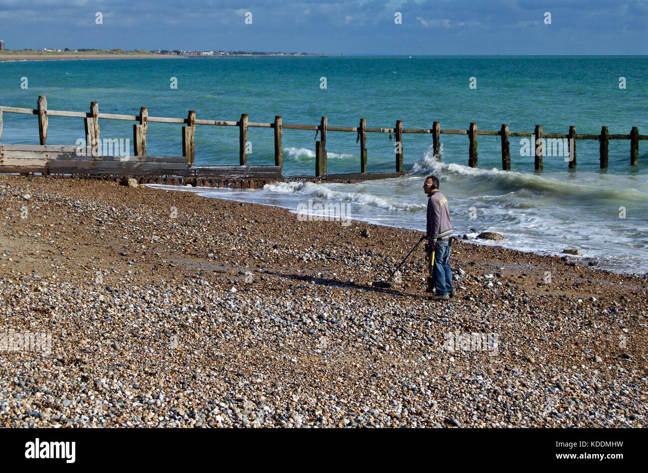 Climping Beach, West Sussex Stockfoto