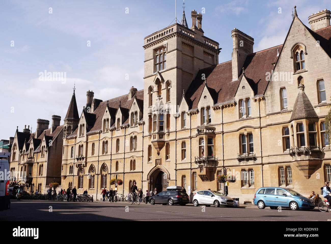 Oxford Oxfordshire UK - Balliol College, gegründet 1263, ist eines der konstituierenden Colleges der University of Oxford in England fotografiert Stockfoto