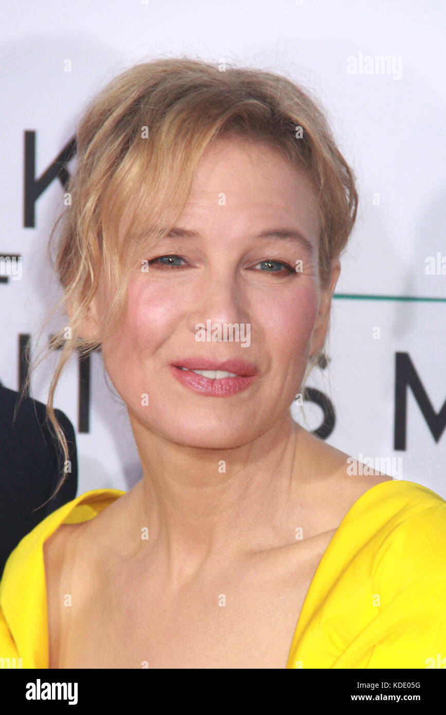 Renée Zellweger 10/12/2017 Los Angeles Premiere von der Ame anders als mich" bei Westwood Village Theater in Los Angeles, Ca Foto: Cronos/hollywood Nachrichten Stockfoto