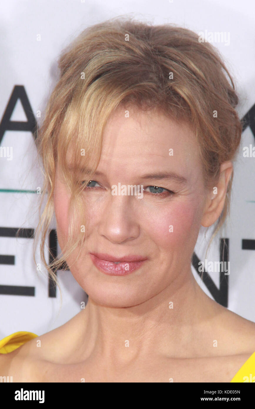 Renée Zellweger 10/12/2017 Los Angeles Premiere von der Ame anders als mich" bei Westwood Village Theater in Los Angeles, Ca Foto: Cronos/hollywood Nachrichten Stockfoto