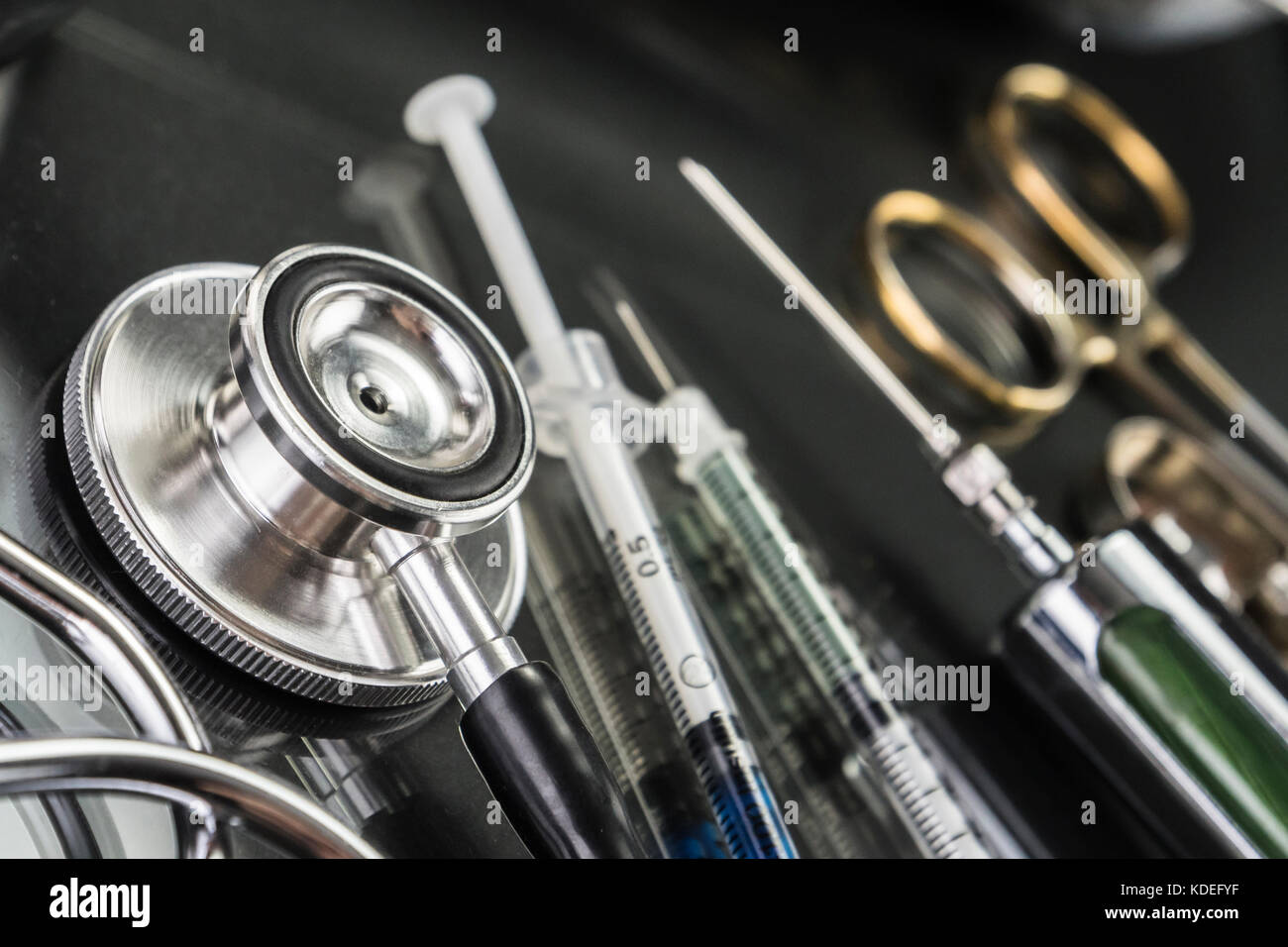 Instrumental chirurgische im Operationssaal, konzeptionelle Bild Stockfoto