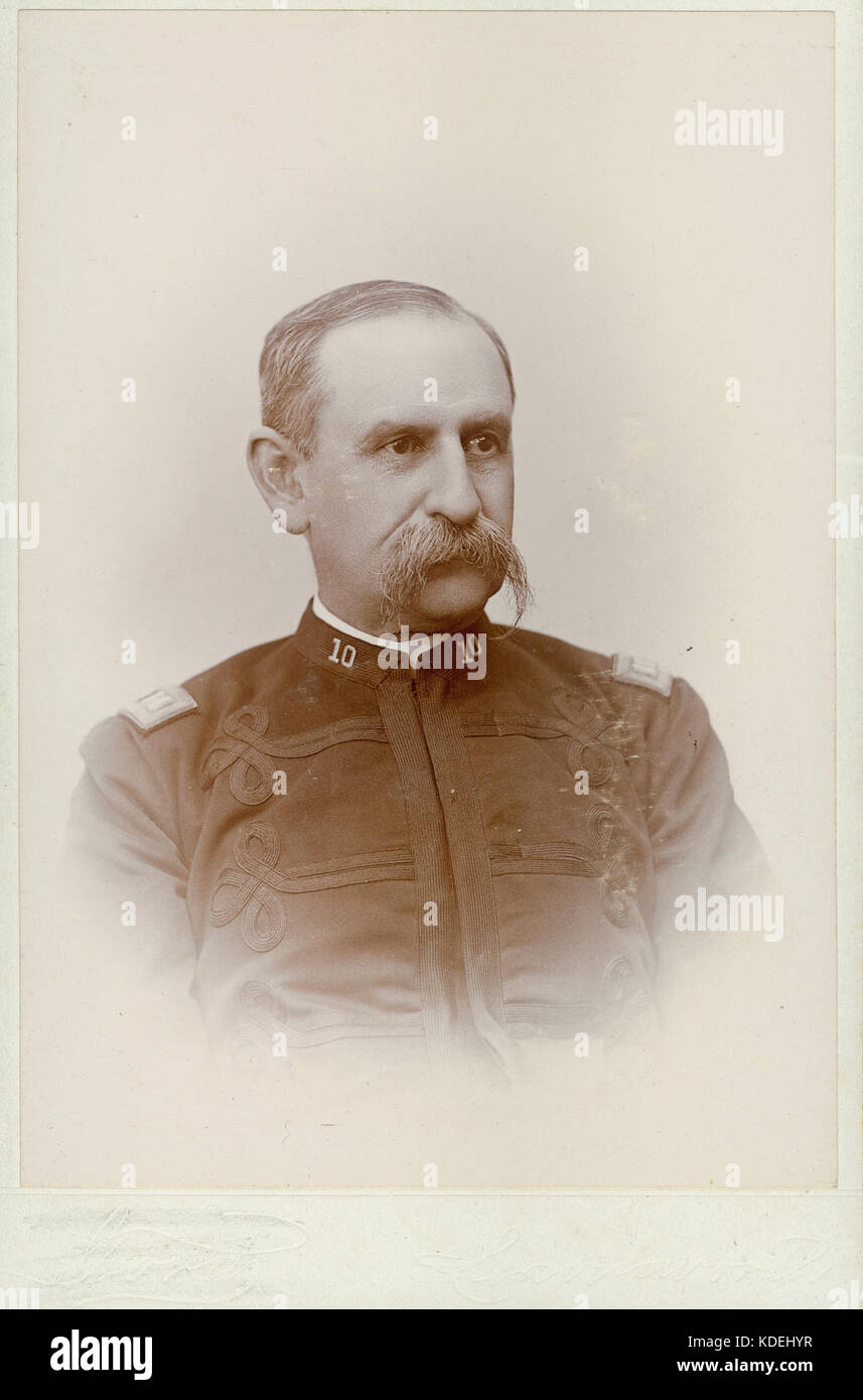 Samuel L. Woodward, Major, Assistant Adjutant General, Kapitän, 10 Kavallerie, Brigadegeneral, U.S.A Stockfoto