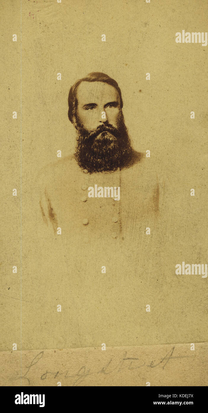 James Longstreet, Allgemein (Verbündete) Stockfoto