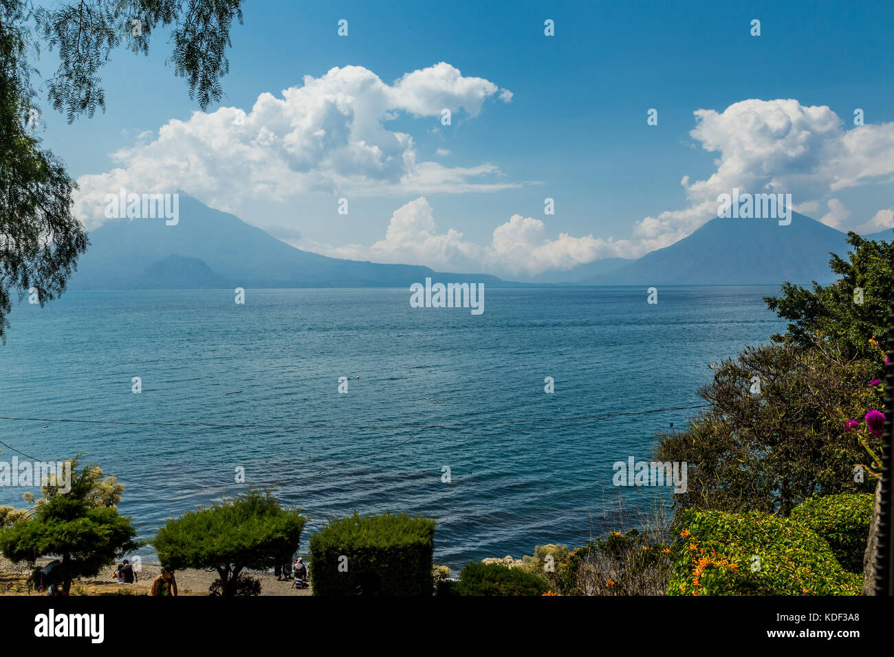 Der Atitlán-See, Guatemala Stockfoto Der Atitlán-See, Guatemala Stockfoto