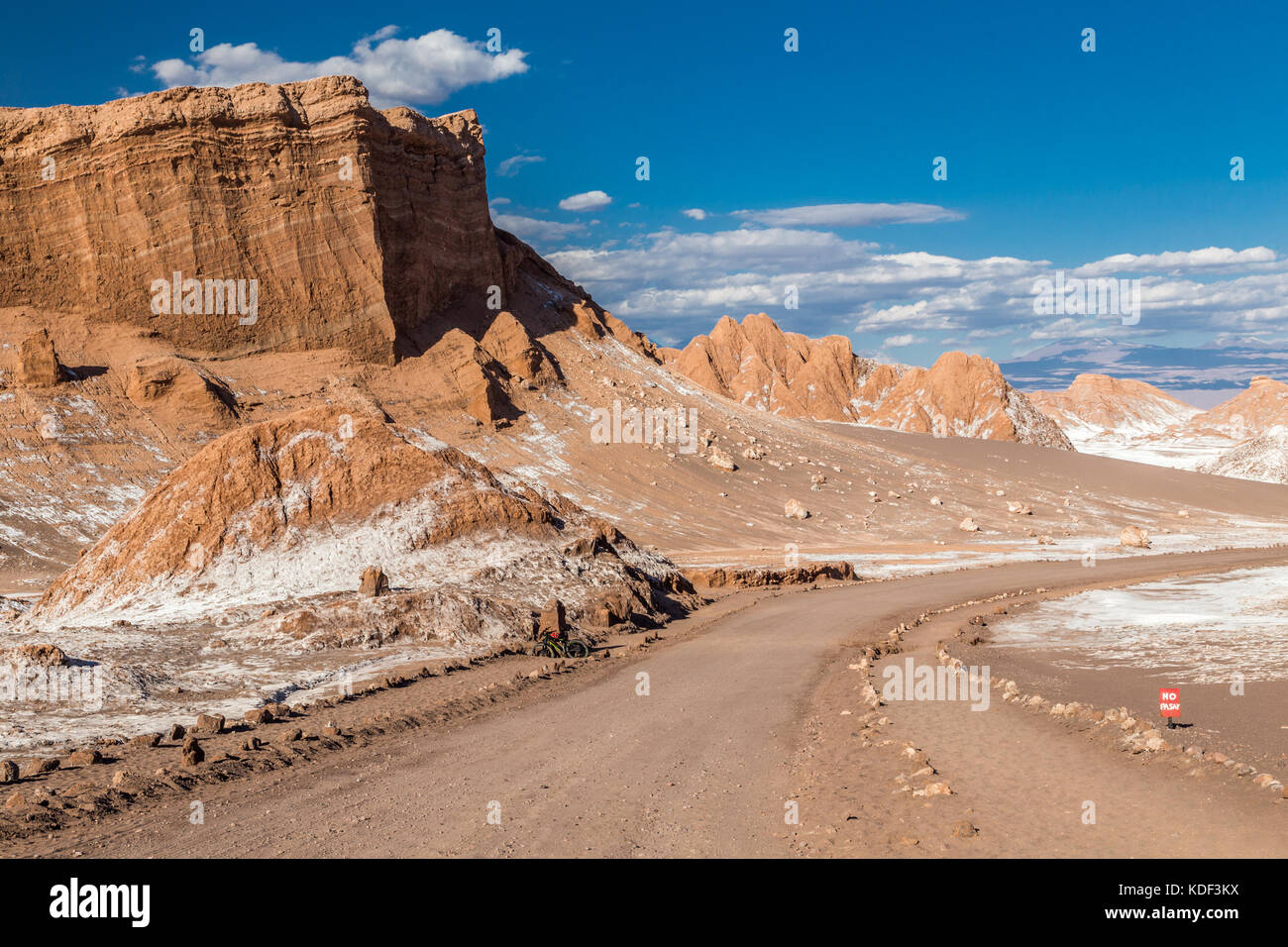 Tal des Mondes, Chile Stockfoto