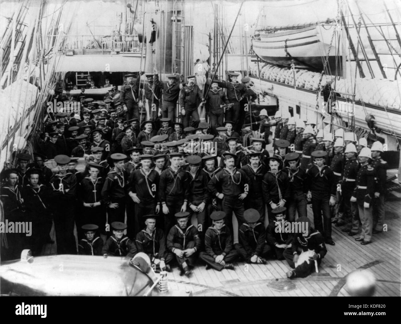 Das Schiff, die USS Kearsarge cph. 3b 31918 Stockfoto